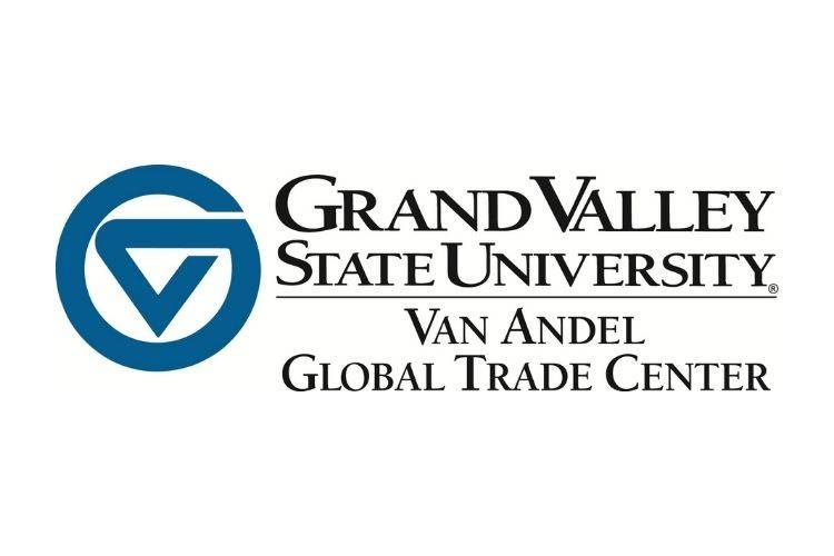 GVSU's Van Andel Global Trade Center Logo